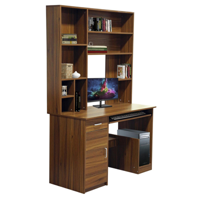 Tavolinë STATUS, me rafte, 120×55×182 cm HM2032.04,