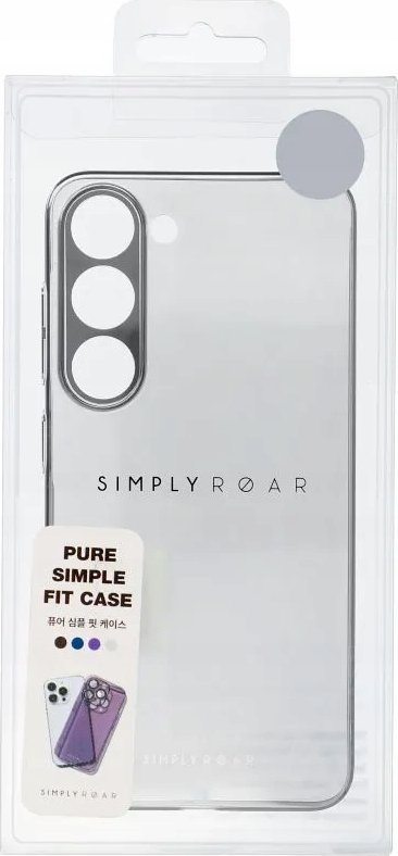 Mbrojtëse telefoni Roar Pure Simple Fit, për Samsung Galaxy A14, silikoni, transparente