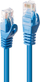 Kabllo rrjeti Lindy Basic 48176, RJ45 RJ45, 7.5m, UTP CAT6, blu
