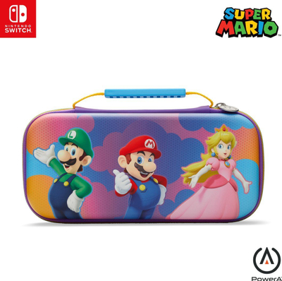 Kuti mbrojtëse PowerA Hero Color Splash, për Nintendo Switch OLED Switch dhe Switch Lite, shumëngjyrëshe