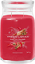 Qiri aromatik Yankee Candle Sparkling Cinnamon, 567g, 2 fitila, i kuq