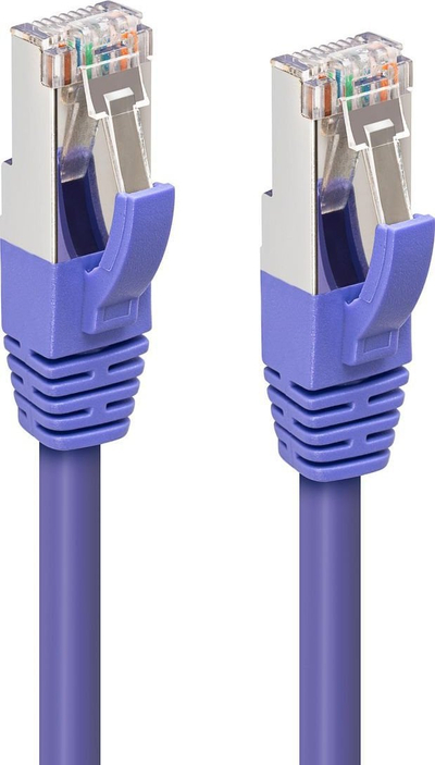 Kabllo rrjeti MicroConnect CAT6A S/FTP, 1.5m, lejla