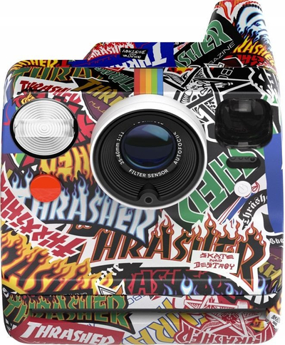 Aparat fotografik Polaroid Now Gen 3.0 Thrasher Edition, me autofokus, USB-C, shumëngjyrësh