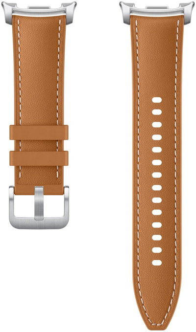 Rrip ore Samsung Business Hybrid për Galaxy Watch8 dhe Watch8 Classic, S M L, ngjyrë camel