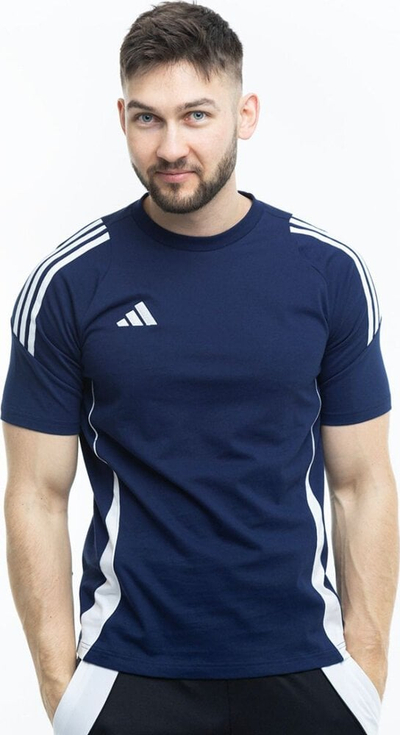 Bluzë sportive Adidas Tiro 24 Sweat M IR9347, 100% pambuk, regular fit, blu