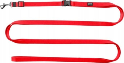 Shtrëngues qeni me brez Chaba Walking Leash With Hip Belt S, 4m, për qen të vegjël, i kuq