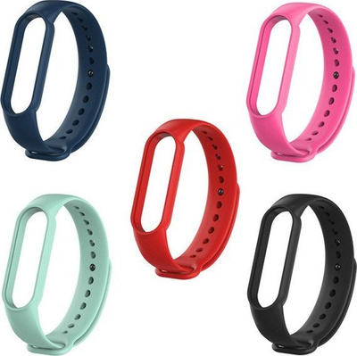 Rrip zëvendësues Xiaomi Mi Band 5/6, silikon, ngjyrë mint