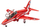 Set modeli plastik Airfix BAe Hawk T.1 Red Arrows, shkallë 1:72, 70 copa, i kuq