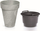 Vazo dekorative Prosperplast Cube Slim DCUS355E, 35cm, efekt betoni, gri concrete
