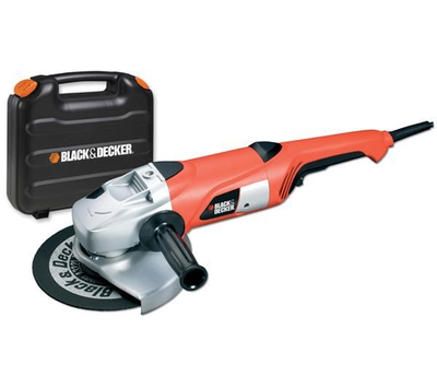 Mulli këndor Black+Decker KG2000K, 230mm, 2000W, portokalli