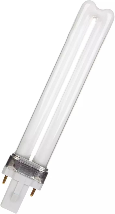 Llambë fluoreshente Philips TPX11 PL-S, 11W, për kurth mizash, e bardhë