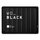 Disk i jashtëm WD Black P10, 2TB, portativ për gaming, i zi
