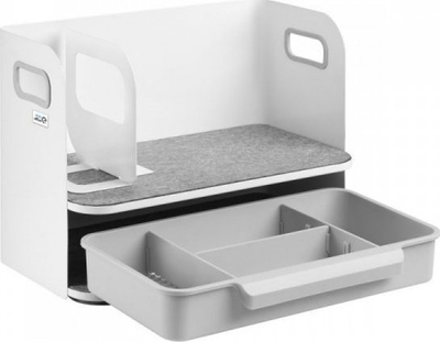 Organizues tavoline Maclean Ergo Office ER-440, me sirtar, deri 10kg, i bardhë