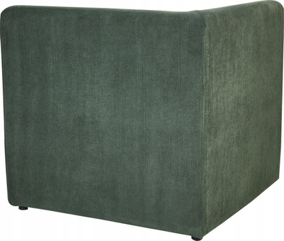 Divan 2 vendesh LEMVIG, korduroy, 166 cm, jeshile e errët