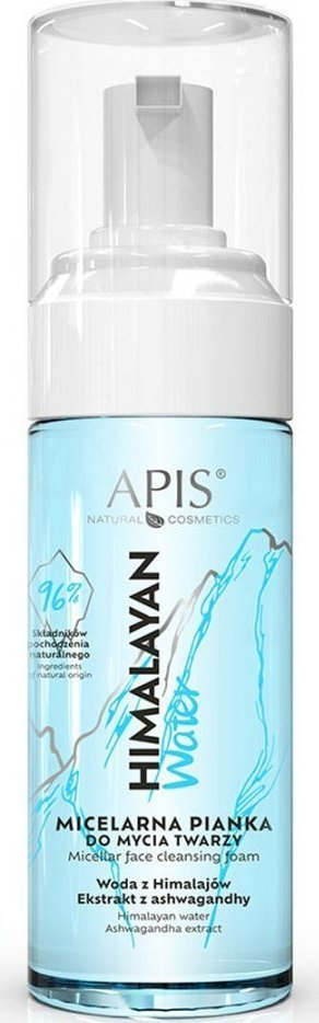 Shkumë pastrimi fytyre Apis Himalayan, micelare, 150 ml
