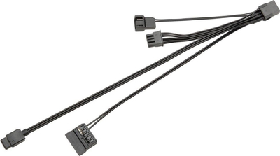 Ndarës sinjali EKWB EK Loop OmniLink SATA, D RGB, 4 pin PWM, i zi