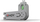 Çelës bllokues porte USB Lindy 40621, për porta USB Type A, ngjyrë e kuqe