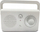 Аналогно радио Технисат Classic 100, FM VHF 87.5–108 MHz, преносливо, бела боја