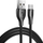 Kabllo USB Remax Lesu Pro RC-160i, USB në USB-C, 1m, e zezë
