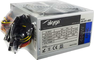 Furnizues me energji Akyga AK-B1-400 400W, 70%, 120 mm