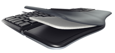 Tastierë ergonomike Cherry KC 4500 Ergo, USB, e zezë