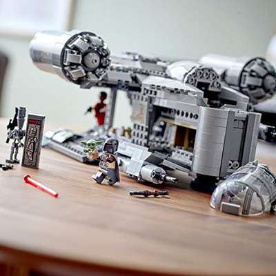 Set ndërtimi LEGO Star Wars The Razor Crest 75292, 1023 copa, për mosha 10+, gri