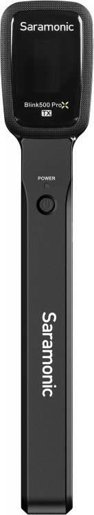 Dorëz mikrofonike Saramonic Blink 500 ProX HM, bateri 1100mAh, për transmiter TX, e zezë