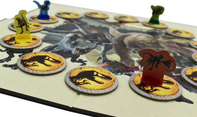 Loja me tabela Jurassic World Dino Chase, 2 4 lojtarë, mosha 4+