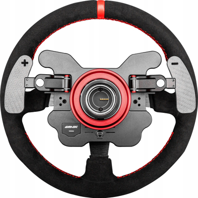 Timon garash Simagic GT1 SR, 330mm, Alcantara, i zi