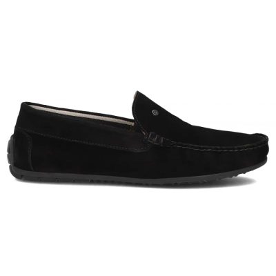 Мокасини за мажи Filippo MP923/26 BK, кожа, slip on, црни
