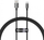 Kabllo USB Baseus P10320102114-00, USB-A me USB-C, 1 m, 100 W, e zezë