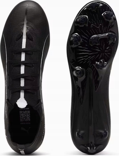 Këpucë futbolli Puma Ultra 5 Match FG MG M 107687 02 për bar natyral edhe artificial, për burra, të zeza