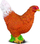 Декоративна фигура Breyer CollectA Hen, 5cm, пластика, повеќебојна