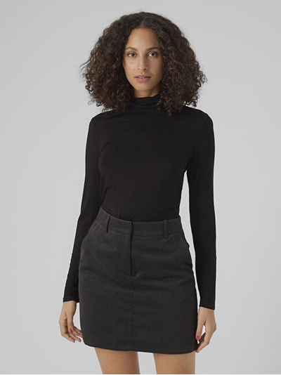 Rollkë për femra VERO MODA mVM2416, e zezë