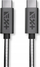 Kabllo USB NEXT ONE USB C në USB C, 1.2 m, 3A Power Delivery, e zezë