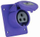 Prizë fikse industriale PCE TWIST 1622, 16A 2P 24V, IP67, vjollcë
