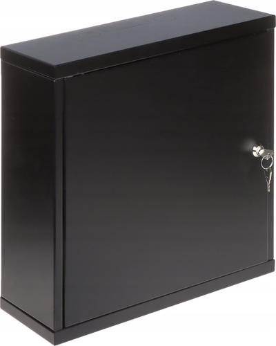 Kuti montuese STALFLEX ENCLOSURE TPR-4/ST, 400 x 400 x 140 mm, metalike, e zezë