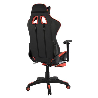 Karrige gaming SPEED me këmbalec, 72×76.5×123.5 cm (HM1064.01), zezë/ kuqe
