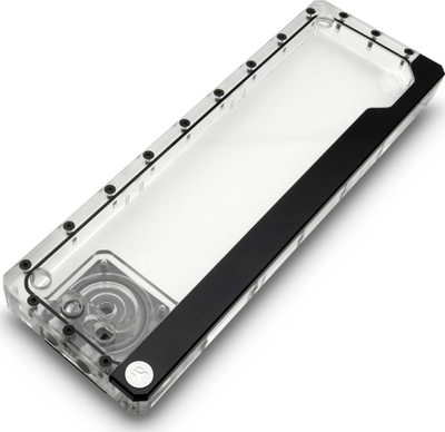 Rezervuar me pompë EK Water Blocks EK-Quantum Kinetic FLT 360 DDC PWM D-RGB, 360 mm, akril, i tejdukshëm, i zi