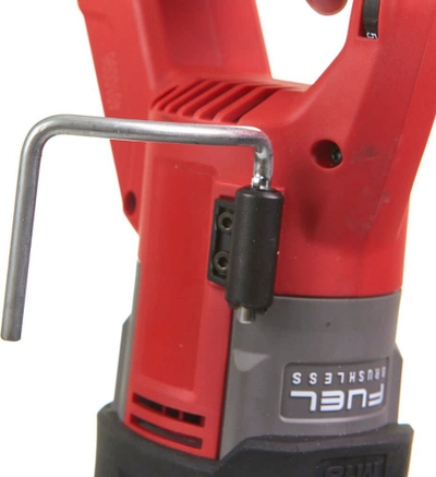 Sharrë reciproke Milwaukee M18 FSX-0C, 18V, prerje 300mm, e kuqe me të zezë