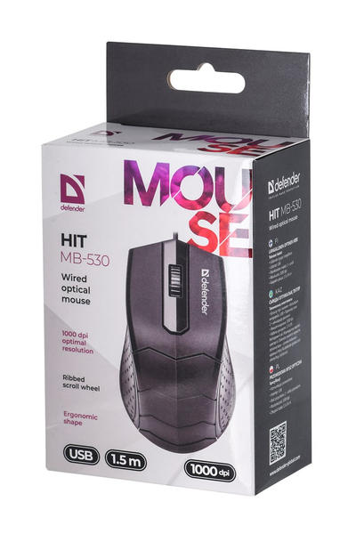 Maus Defender MB-530, USB, i zi