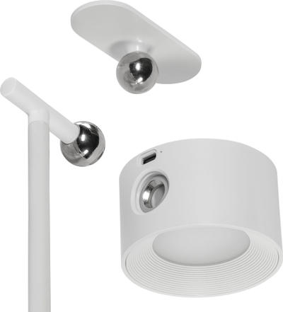 Lampë tavoline Century PIXEL, LED 1.8W, 4000K, e bardhë