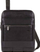 Çantë crossbody Piquadro Trakai, lëkurë dhe material tekstil, 27cm, e zezë