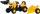 Играчка трактор со педали Rolly Toys JCB Kid Trac, со товарач и приколка, жолт
