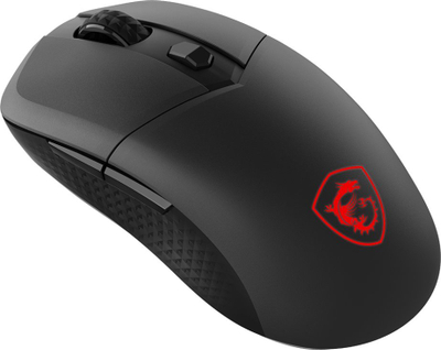 Maus gaming MSI VERSA 300, pa kabllo, 8000 DPI, i zi