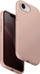 Маска за телефон UNIQ Lino MagClick Rowe за iPhone 16e, силиконска, со магнет, пастелно розова