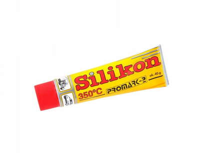 Silikon ngjitës termorezistent High Temperature, 40g, i kuq