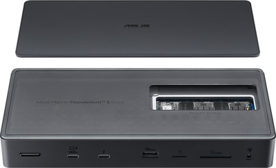 Докинг станица ASUS Master Thunderbolt 5 Dock DC510, Thunderbolt 5, 140W, црна