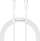 Kabllo USB-C në Lightning Baseus Superior Series, 1.5m, 20W PD, e bardhë