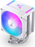 Ладилник за процесор Jonsbo CR-1400 EVO Color, 92mm PWM, RGB, бел